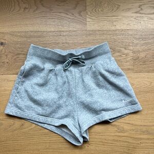 Nike Women's Athletic Shorts in Light Gray